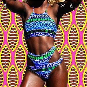 Andrea Iyamah Lykah High Waist Bikini